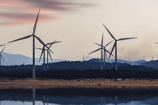 Sunset wind farm