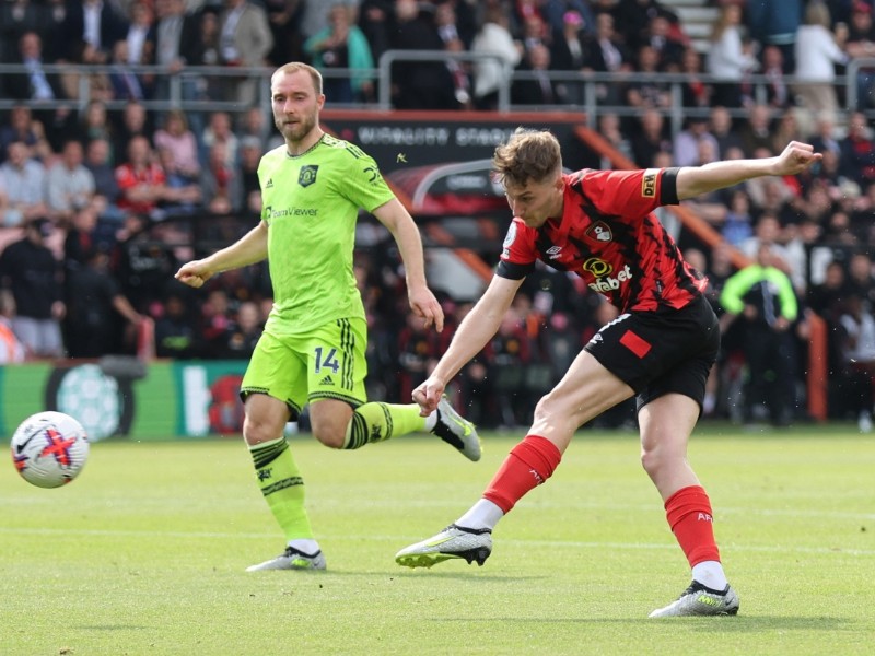 Kết quả Bournemouth vs Man Utd