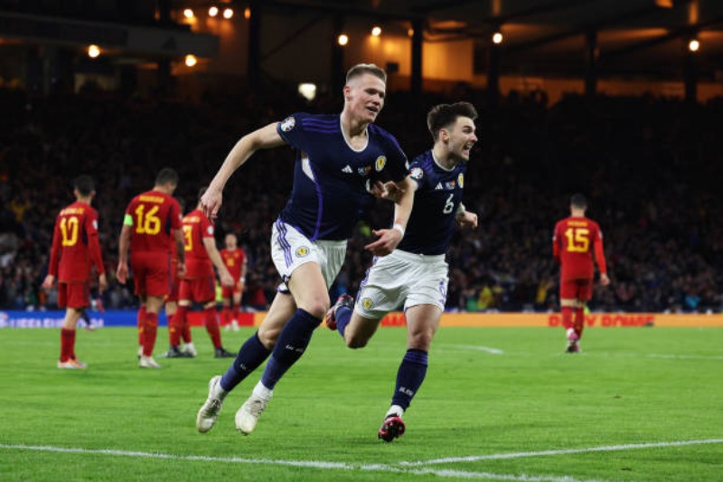 Kết quả Scotland vs Tây Ban Nha 1h45 ngày 29/3