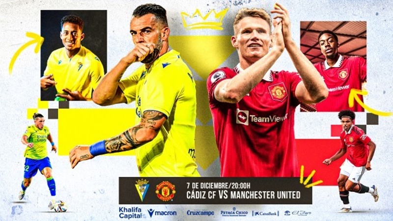 Soi kèo trận Cadiz vs Man United 2h ngày 8/12: M.U đang có phong độ cao